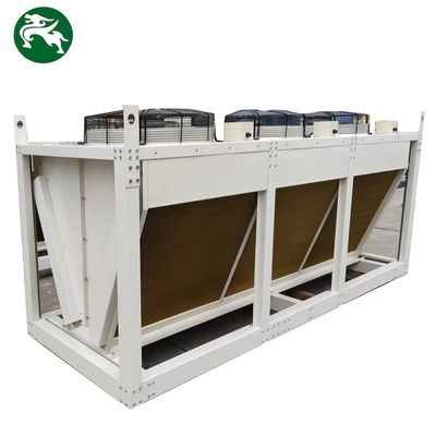 Conception personnalisée Radiateur à distance de refroidisseur à sec 42000m3/H Pour le refroidissement du moteur Genset