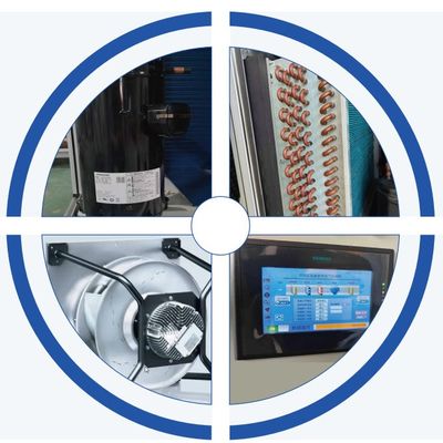 1-5HP super mince plafond suspendu refroidi à l'eau Unité de traitement de l'air DX Purification de l'air CVC pour l'industrie
