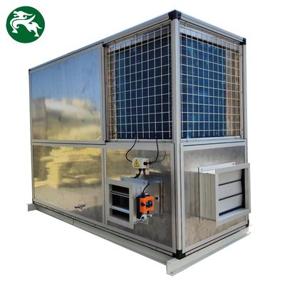 Unités de traitement de l'air de récupération de chaleur d'échappement par condensation avec ventilateur CE