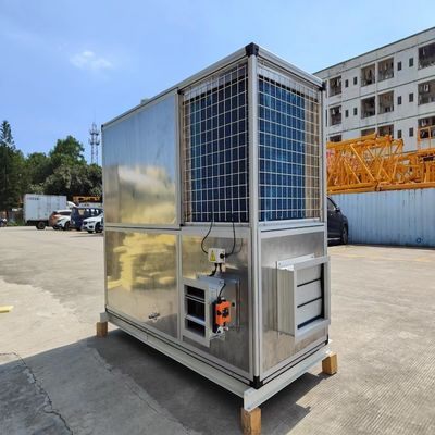 Unités de traitement de l'air de récupération de chaleur d'échappement par condensation avec ventilateur CE