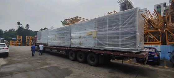 Unité de traitement de l'air à sol 100% à air frais utilisée pour la dissipation de chaleur dans les zones chaudes