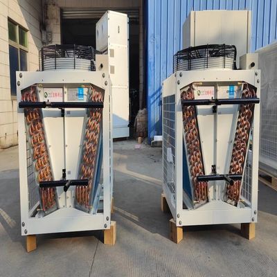 Refroidisseur d'air sec en tubes de cuivre en aluminium pour le refroidissement par immersion des centres de données