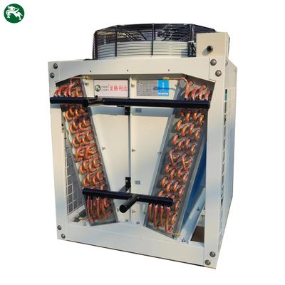 Refroidisseur d'air sec en tubes de cuivre en aluminium pour le refroidissement par immersion des centres de données