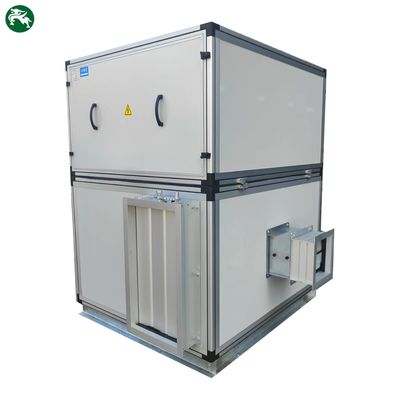Système de traitement d'air AHU modulaire à bobine verticale DX pour le refroidissement dans les usines chimiques
