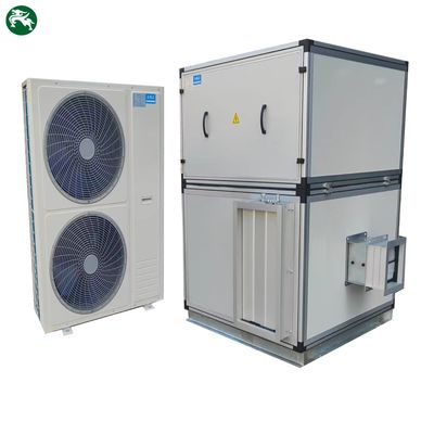 Système de traitement d'air AHU modulaire à bobine verticale DX pour le refroidissement dans les usines chimiques