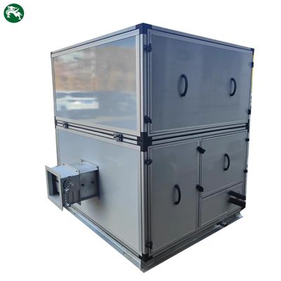 Système de traitement d'air AHU modulaire à bobine verticale DX pour le refroidissement dans les usines chimiques