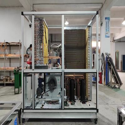 Unité de climatisation intégrée refroidie à l'air de 10 chevaux boîte électrique à moteur à ventilateur à l'épreuve des explosions