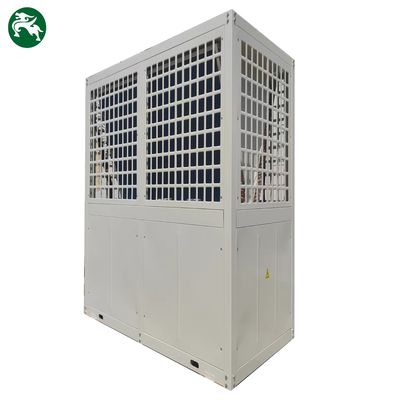 Unité de traitement de l'air à expansion directe modulaire à refroidissement par air combinée avec tuyau de chauffage