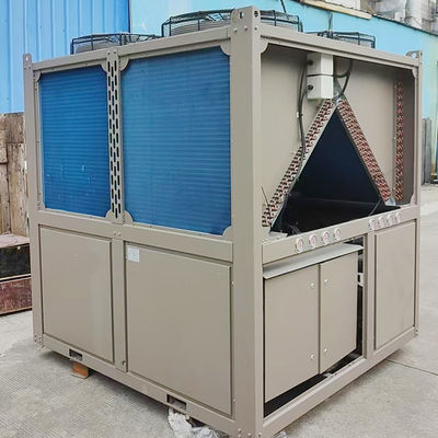 Chiller à refroidissement naturel personnalisé Économie d'énergie Chiller à vis refroidi à l'air Équipement de réfrigération à double usage