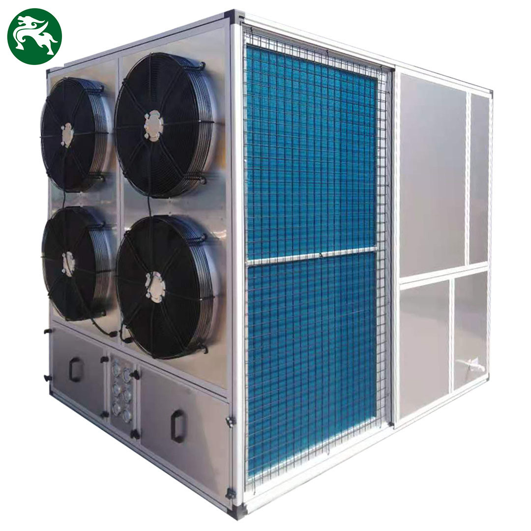Unité de traitement de l'air AHU pour le refroidissement des immeubles de bureaux avec bobine de condensation à haut rendement