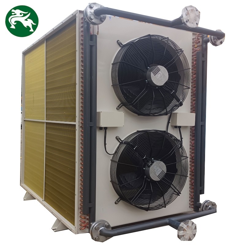 Réglageur d'eau sec de type H Installation extérieure avec ventilateur EC double pour centre de données