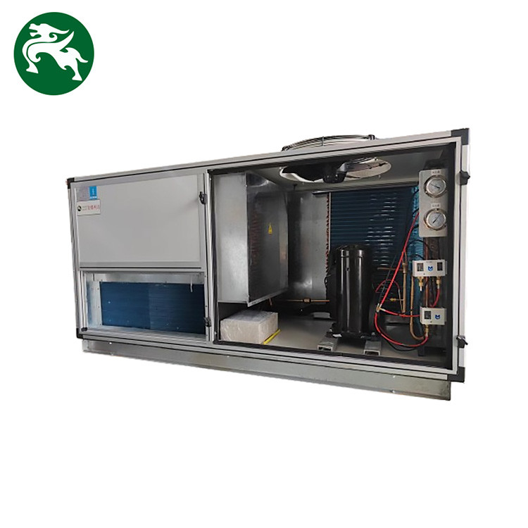 Industrie métallurgique Unité de conditionnement hypothermique sur toit Installation extérieure avec bobine de refroidissement
