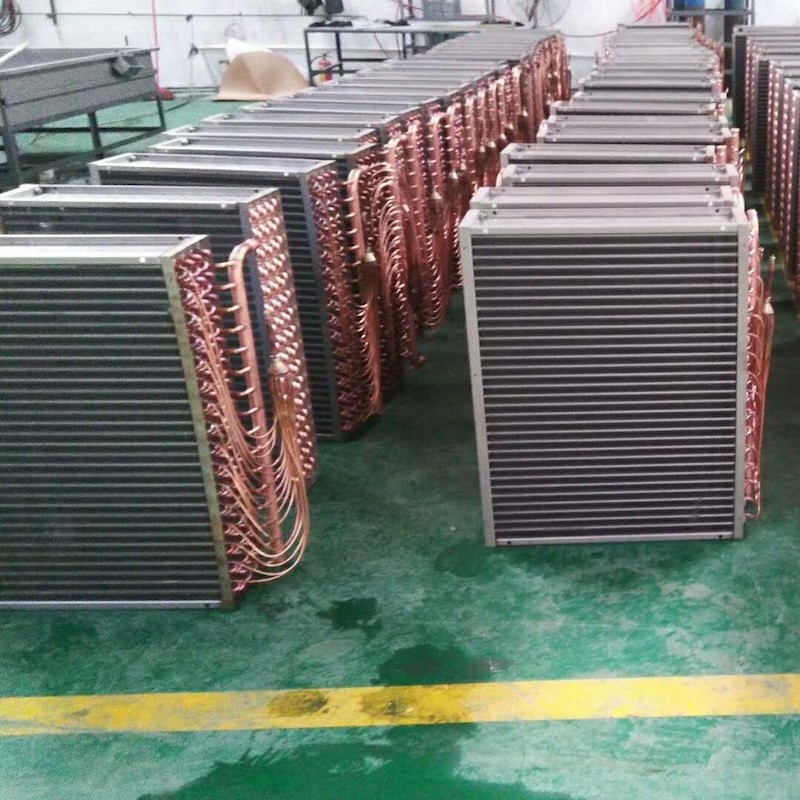 Faible consommation d'énergie Système CVAC Unité de traitement de l'air Utilisation d'échangeur de chaleur évaporateur