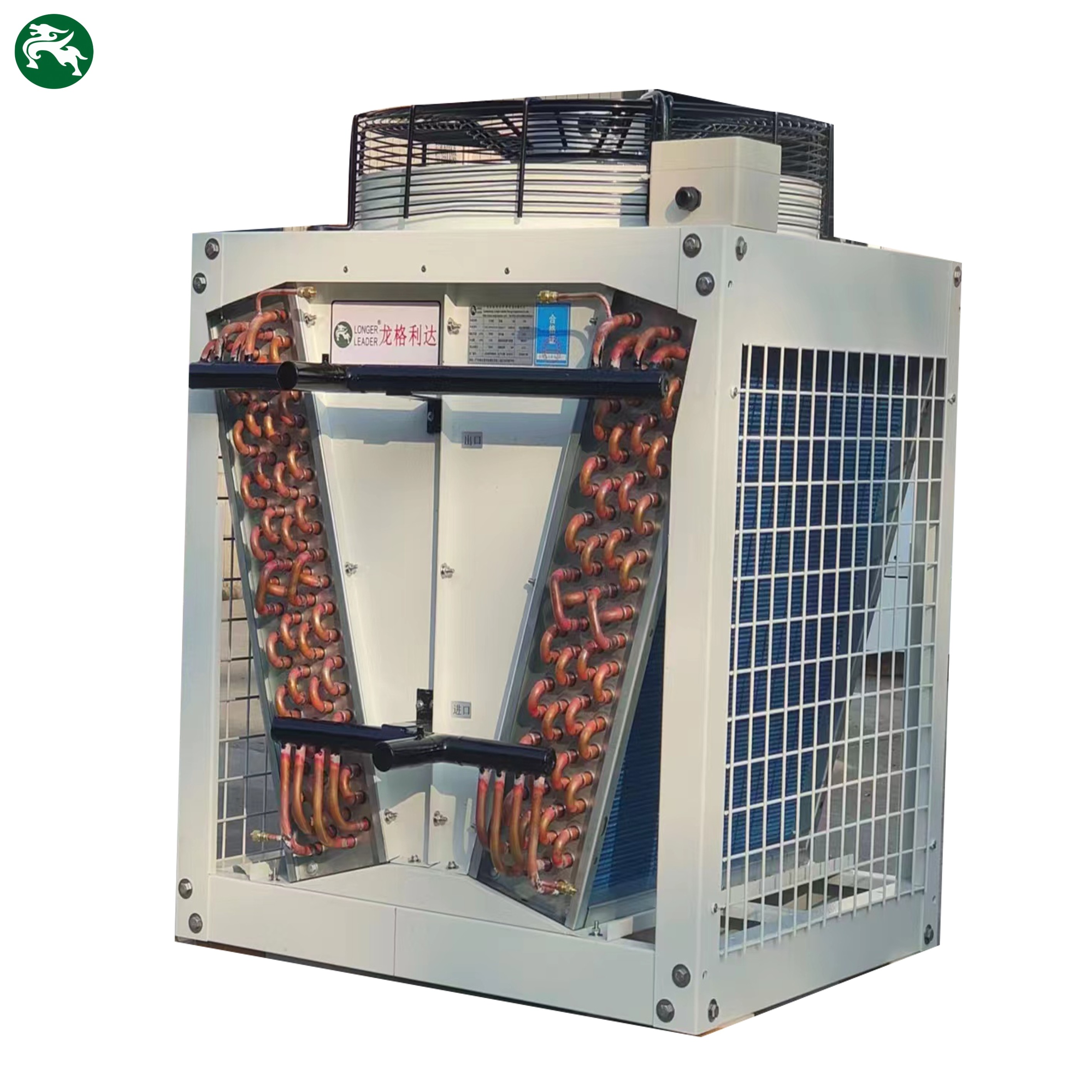 Dissipation de chaleur refroidisseur à sec avec haut rendement ventilateur CE pour usine de machines