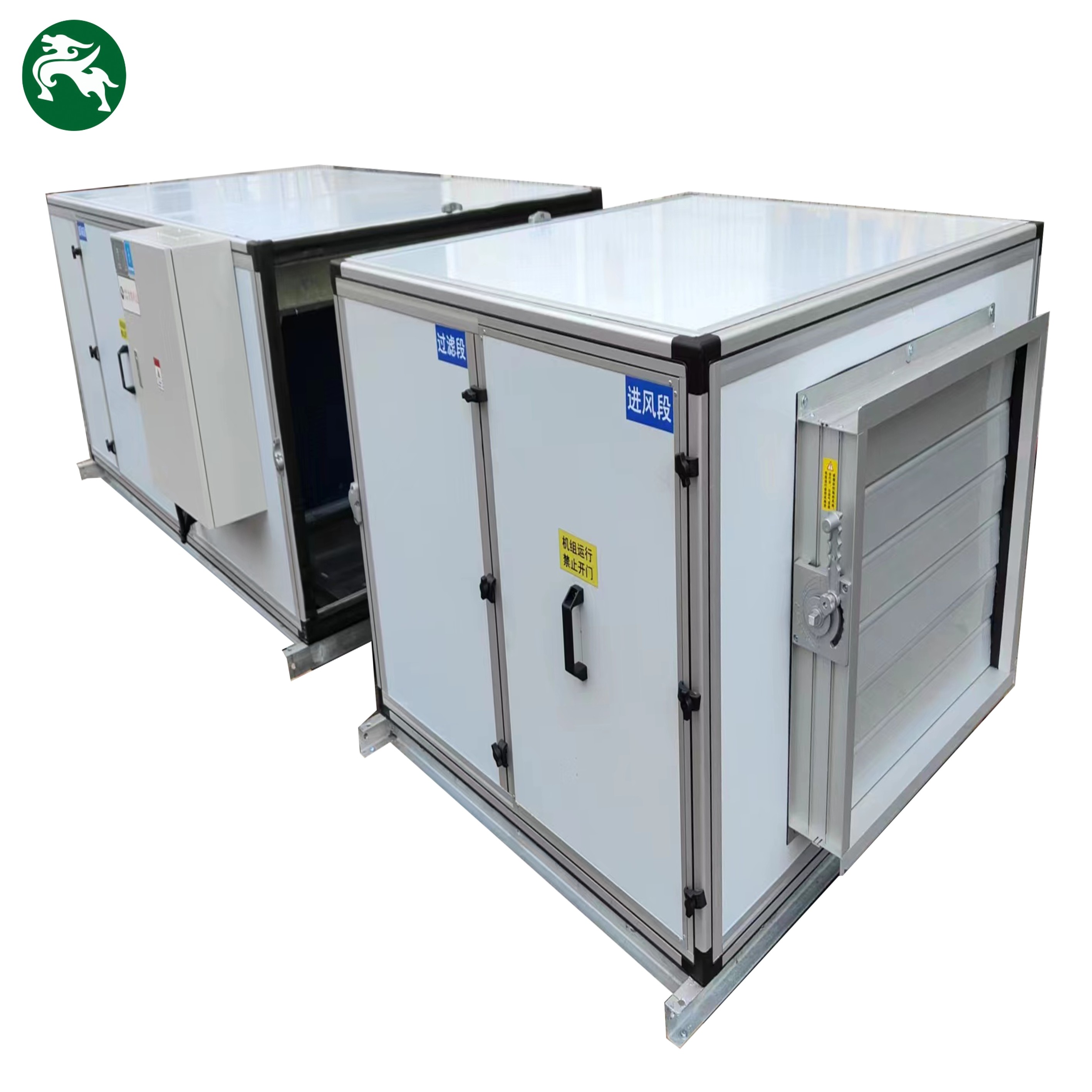 10HP 20HP 30HP refroidi à l'air AHU à refroidissement simple à expansion directe pour salle blanche utilisée dans l'industrie pharmaceutique